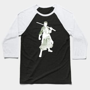 Roronoa Zoro - The Strongest Swordsman Baseball T-Shirt